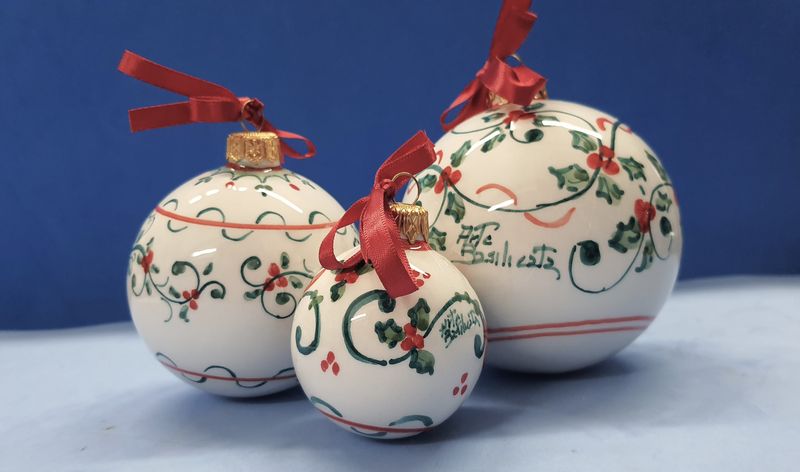 Palline da 6, 8 e 10 cm, set