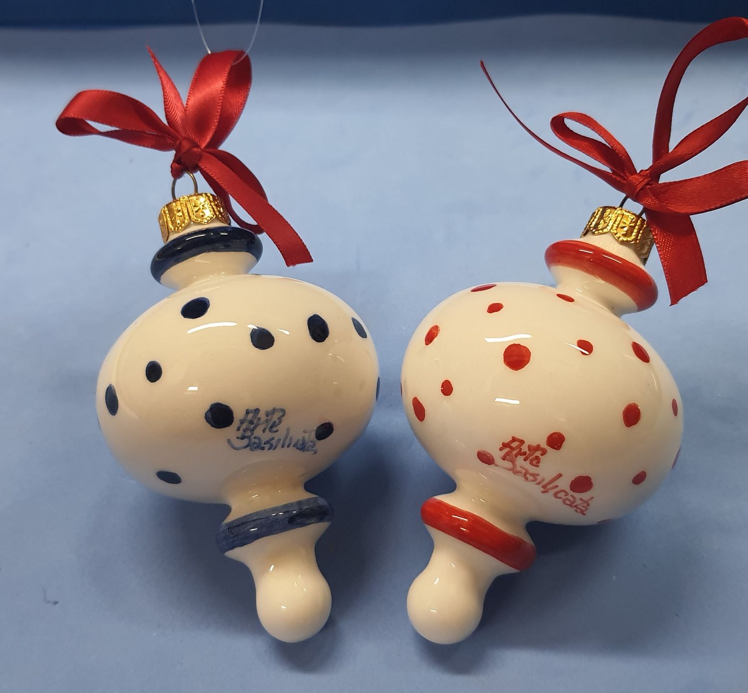 Palline da decoro a pois