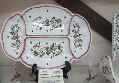 Antipastiera ovale cm 34, DISEGNO ESEMPLIFICATIVO
