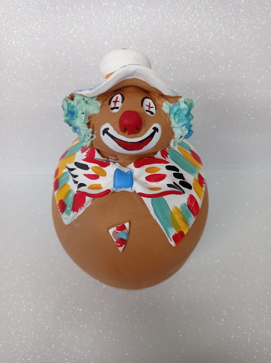 Salvadanai decorati, pezzi unici, altezza 26/28 cm