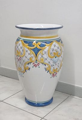 Portaombrelli in maiolica