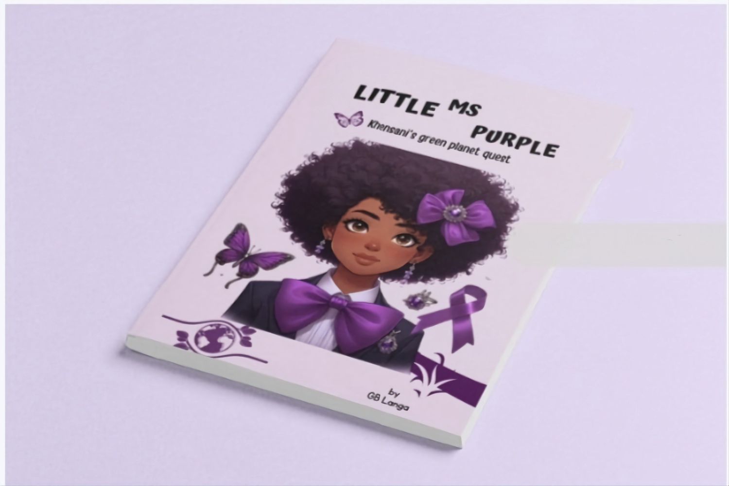 Little Ms Purple: Khensani’s green planet Quest(Paperback version)