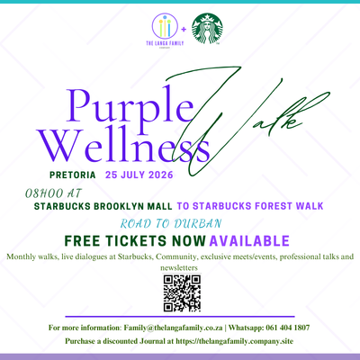 Pretoria- Purple Wellness Ticket