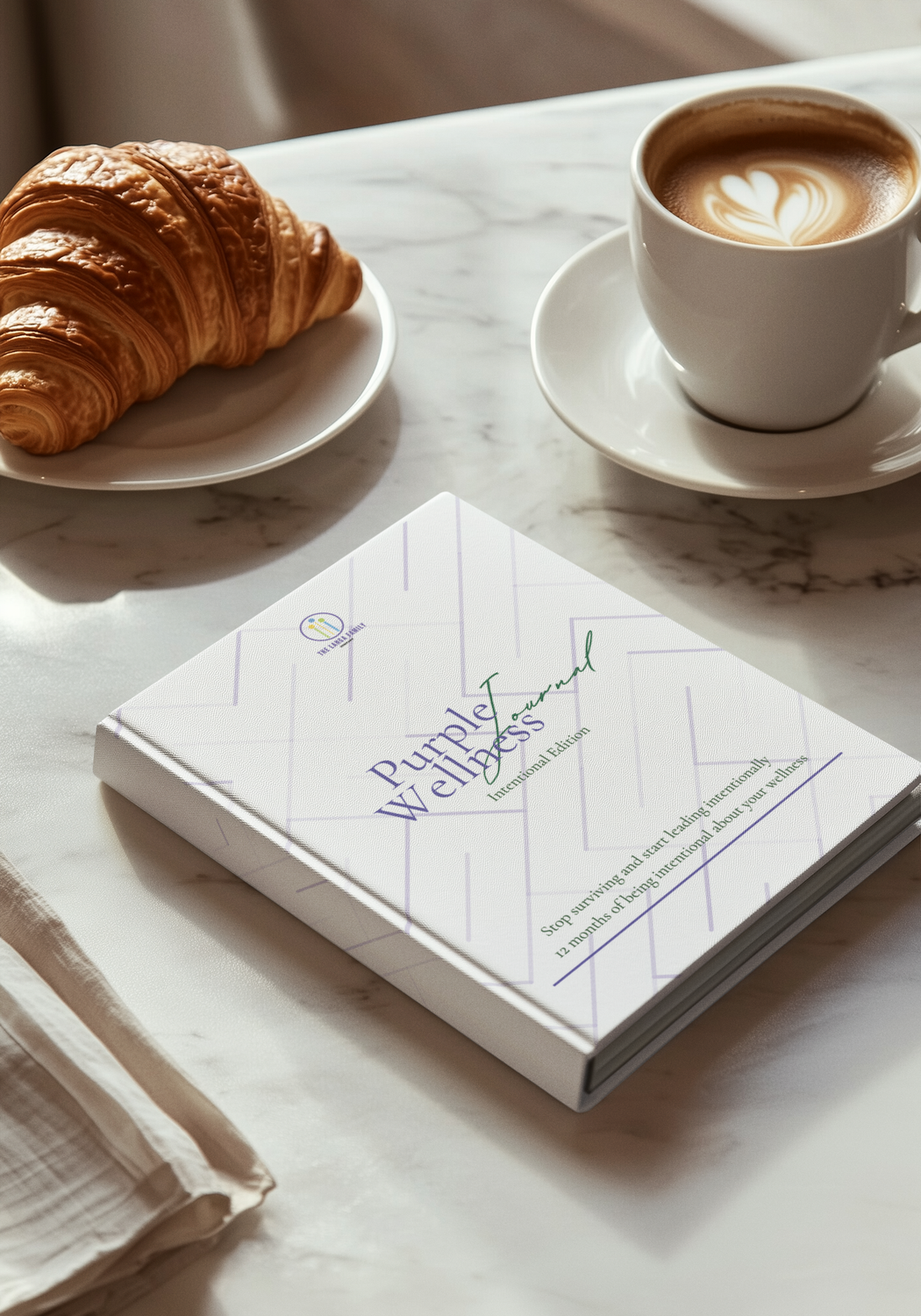 Teachers' Purple Wellness Journal: Intentional edition, 12 months (SACE number required to verify)