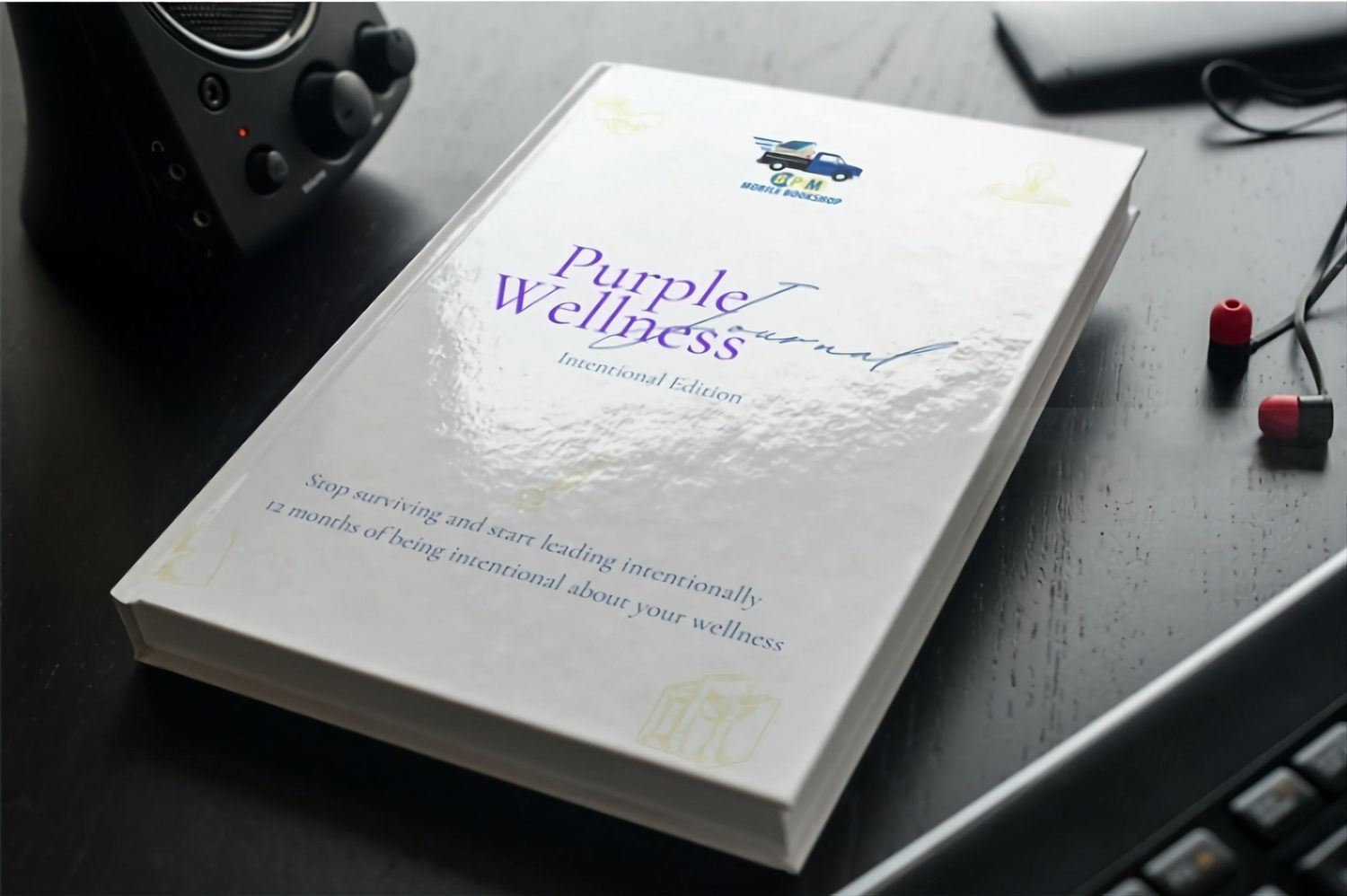 Purple Wellness Journal: Intentional edition X BPM Partner cover (12 months)