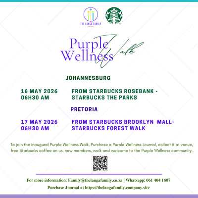 Starbucks Purple Wellness Walk ticket/membership