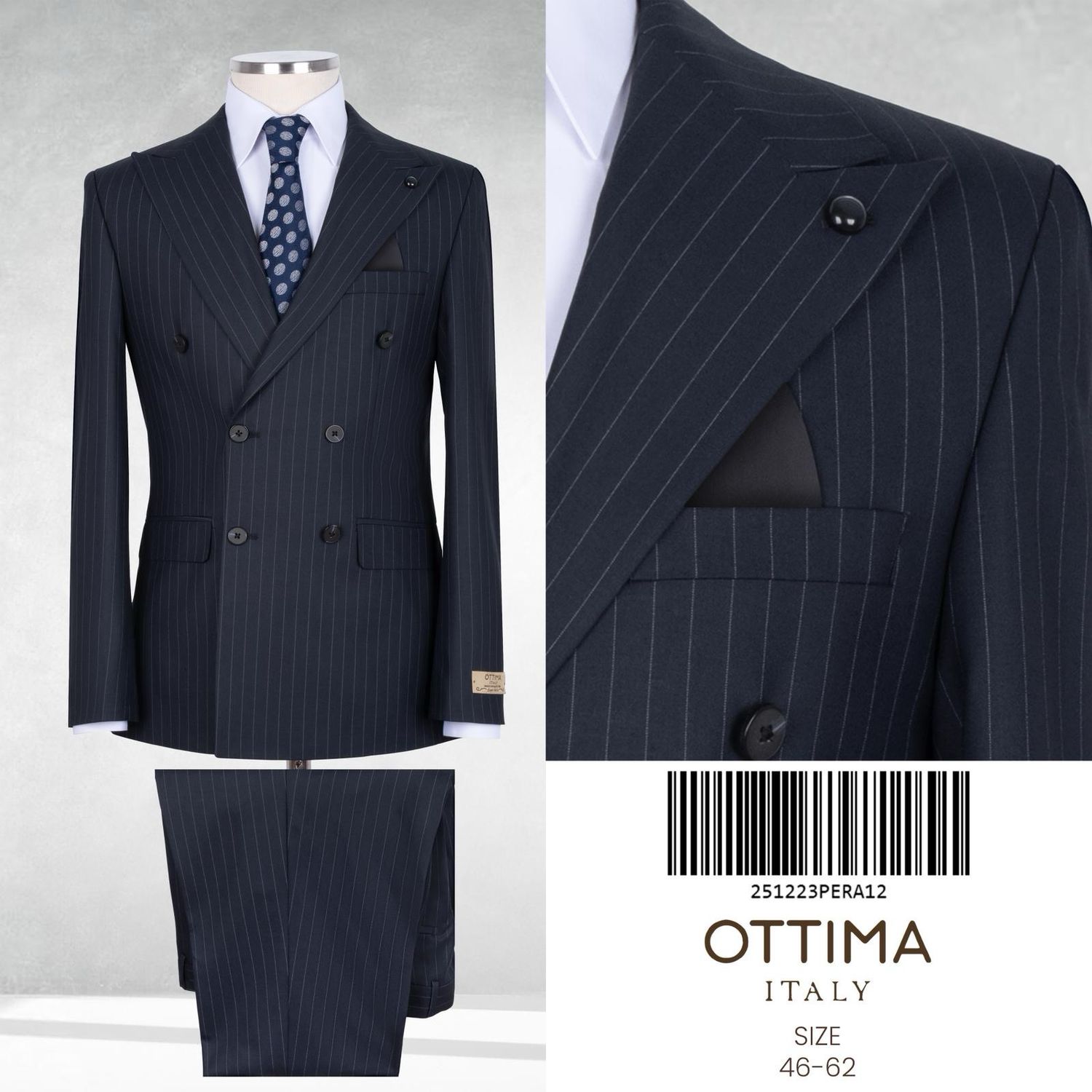 Ottima Premium Suit (Double breasted)