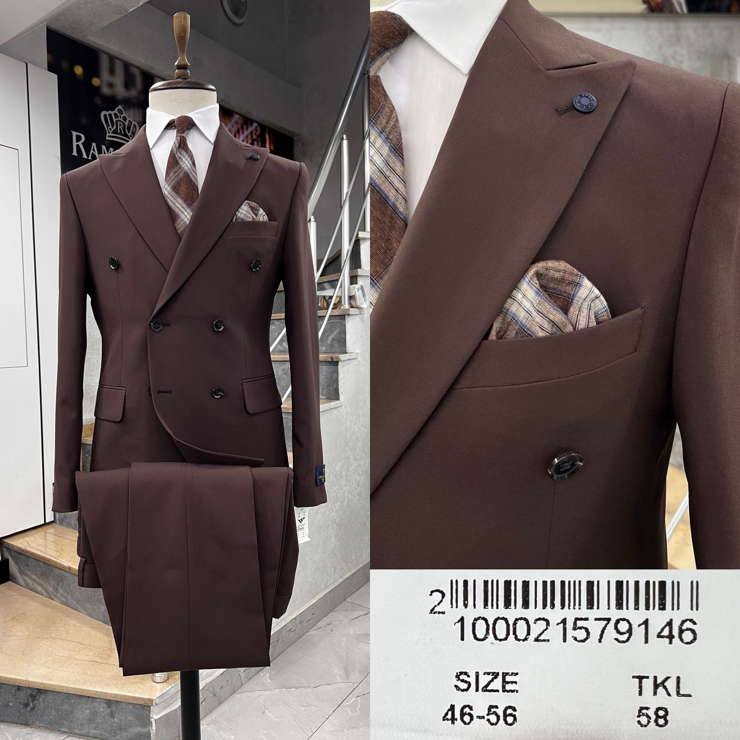 Vega Double Breasted Premium Suits