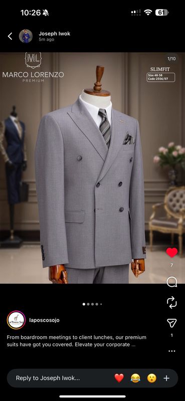 Bilbao Double Breasted Premium Suits