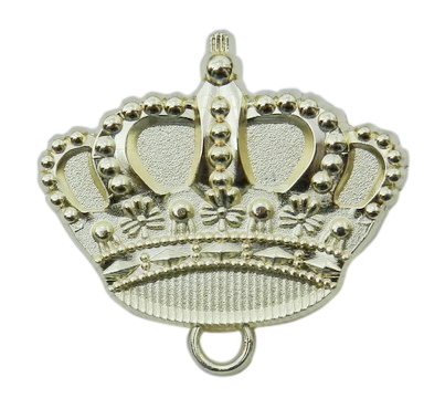 542012G - Kronenpin - 3,5 x 2 cm 542012G - Kronenpin - 3,5 x 2 cm