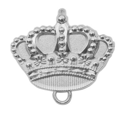 542012S - Kronenpin - 3,5 x 2 cm