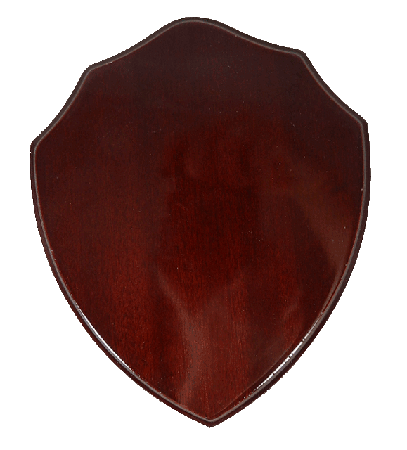 H102ROB - Holzbrett in Wappenform