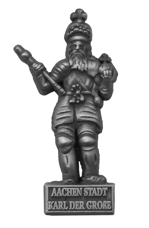852013AS - Pin Kaiser Karl in 3D