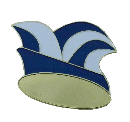 3502018BW - Narrenkappe 4 cm