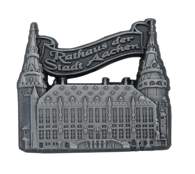 1132013 - Pin Aachener Rathaus in 3D
