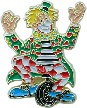 752013 - Clownpin 4 cm 752013 - Clownpin 4 cm