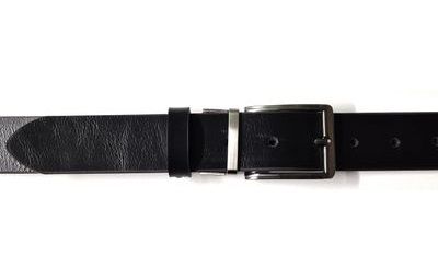 Cintura uomo pelle nera reversibile marrone  sport design