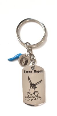 Ciondolo Pendolo Forza Napoli, Adatto Per Collane, Bracciali, Altro, Scatola Inclusa