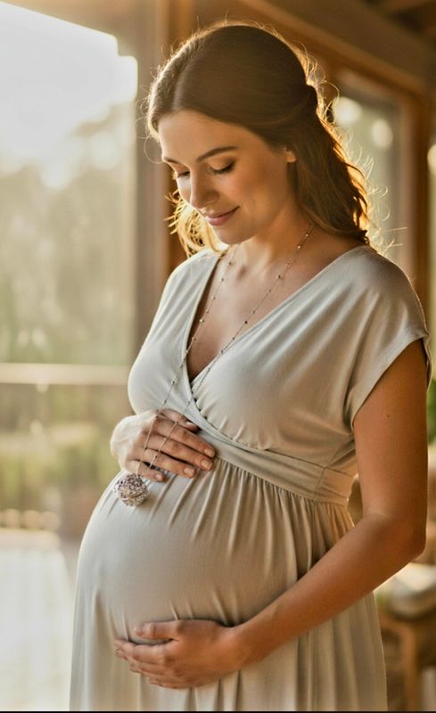 Collana donna in acciaio con pendente richiamo degli angeli colore argento
