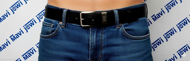 Cintura uomo pelle nera altezza 3.8 cm sport jeans