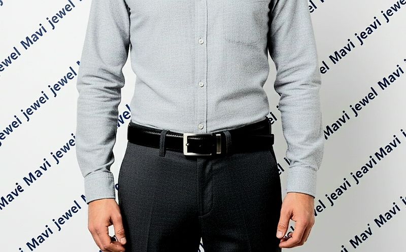 Cintura uomo reversibile pelle nera e marrone