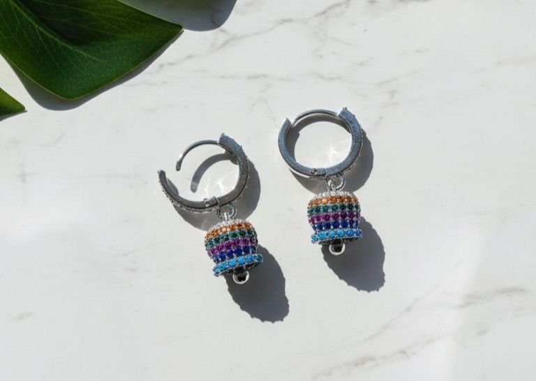 Orecchini con campanella