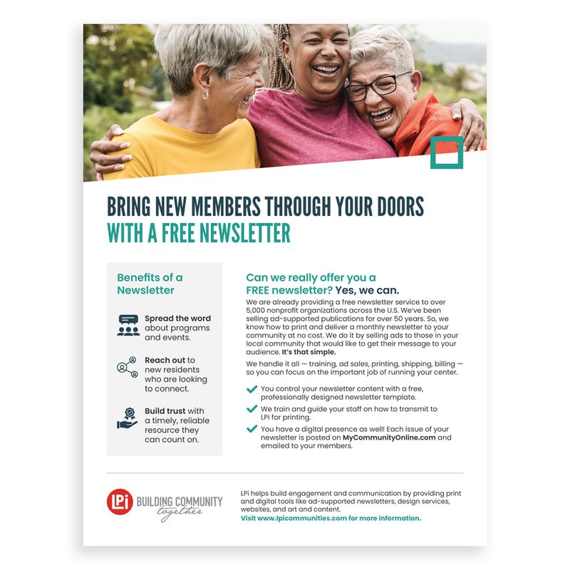 Newsletters with LPi FAQ Flyer