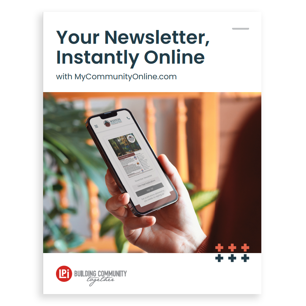 Your Newsletter, Instantly Online (MCO Widget Brochure)