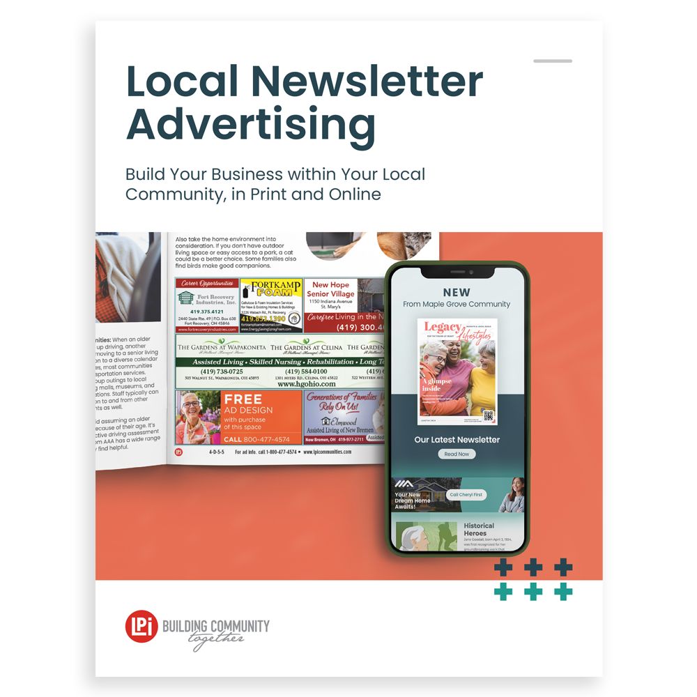 Newsletter Ad Brochure