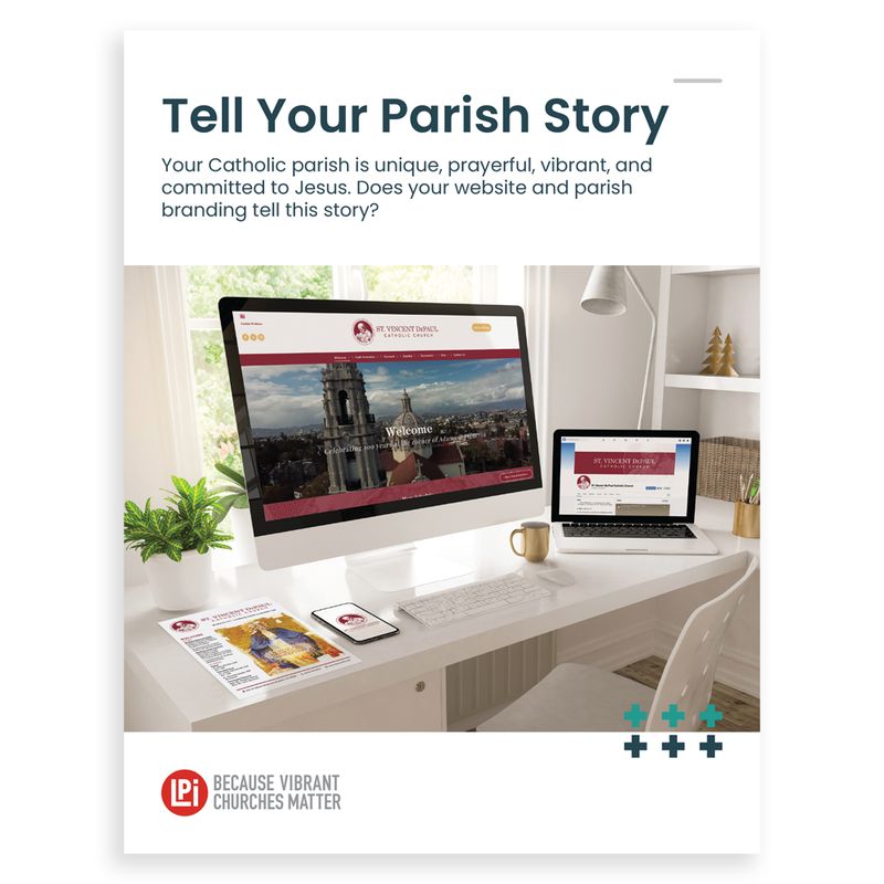 Church Website Plus Branding Brochure