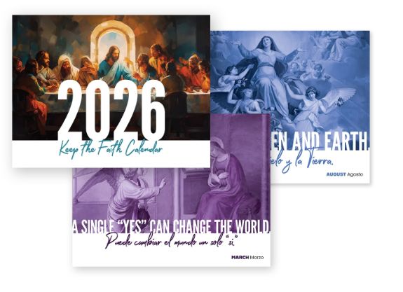 Beautiful, Catholic Calendar for 2026