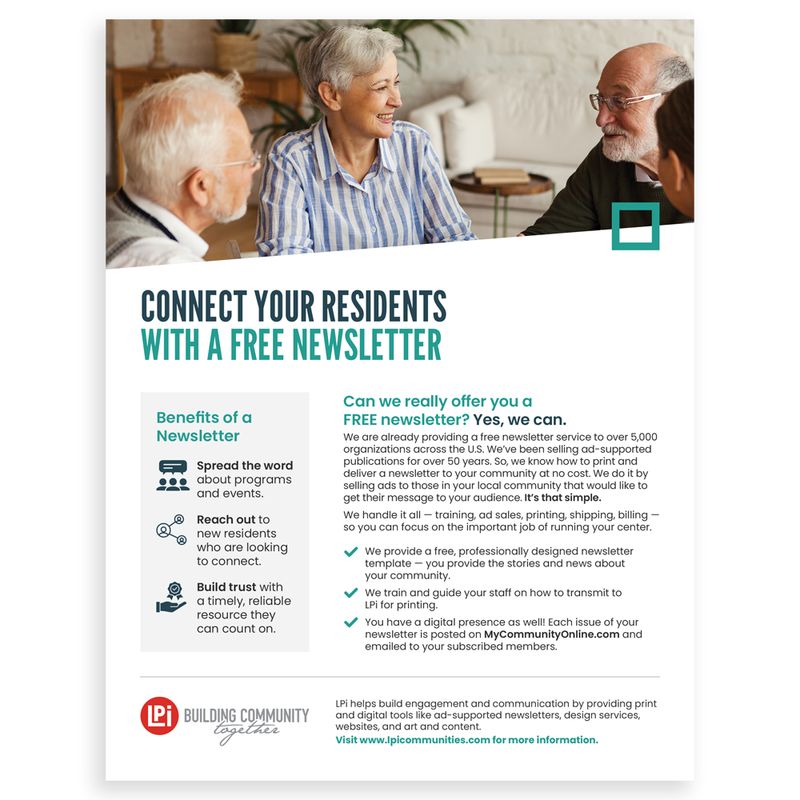 CCRC Newsletters FAQ Flyer