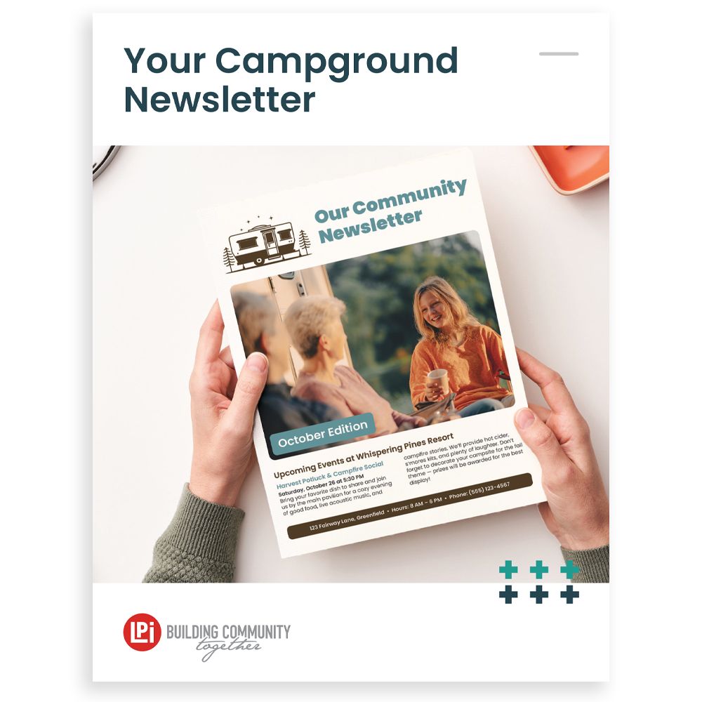 Your Campground Newsletter Brochure