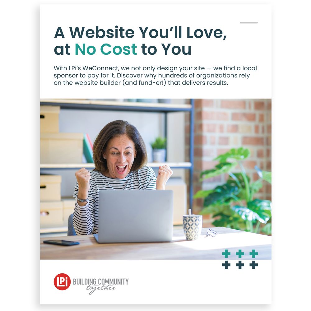 A Website You'll Love (CCRC & Community) (WeConnect Brochure)