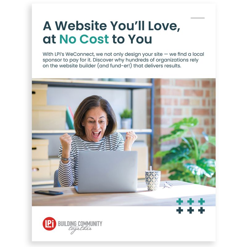 A Website You'll Love (CCRC & Community) (WeConnect Brochure)
