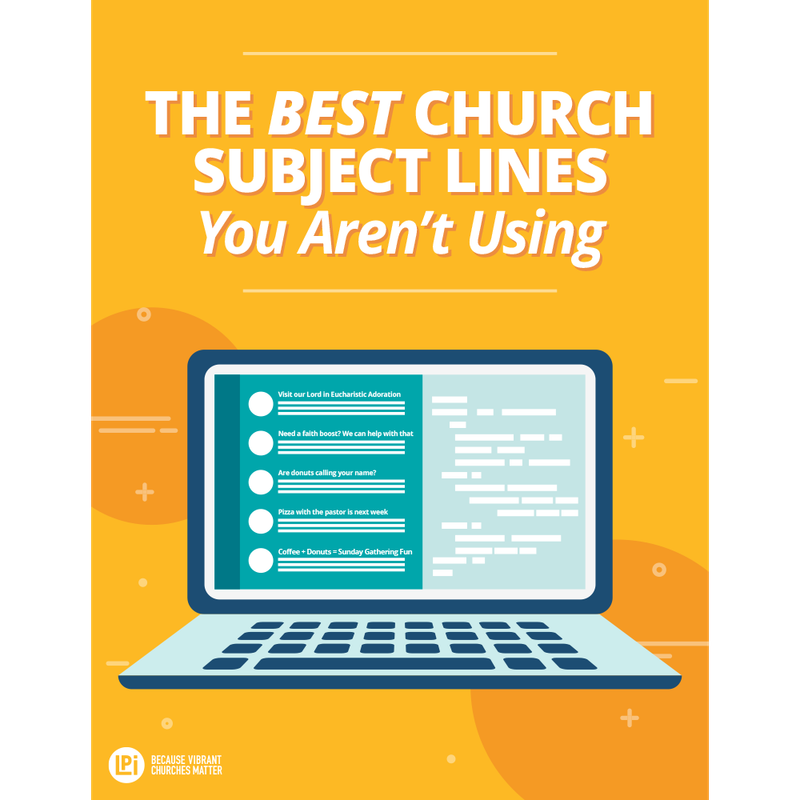 Brochure: Best Church Subject Lines