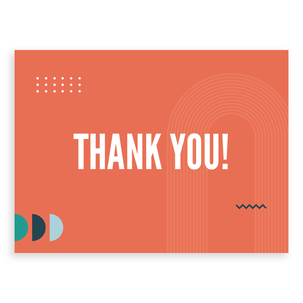 Thank You Greeting Card