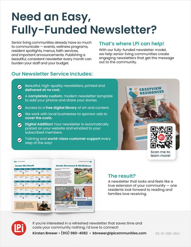 CCRC Newsletters Promo Flyer