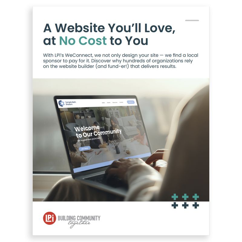 A Website You'll Love (Jewish) (WeConnect Brochure)