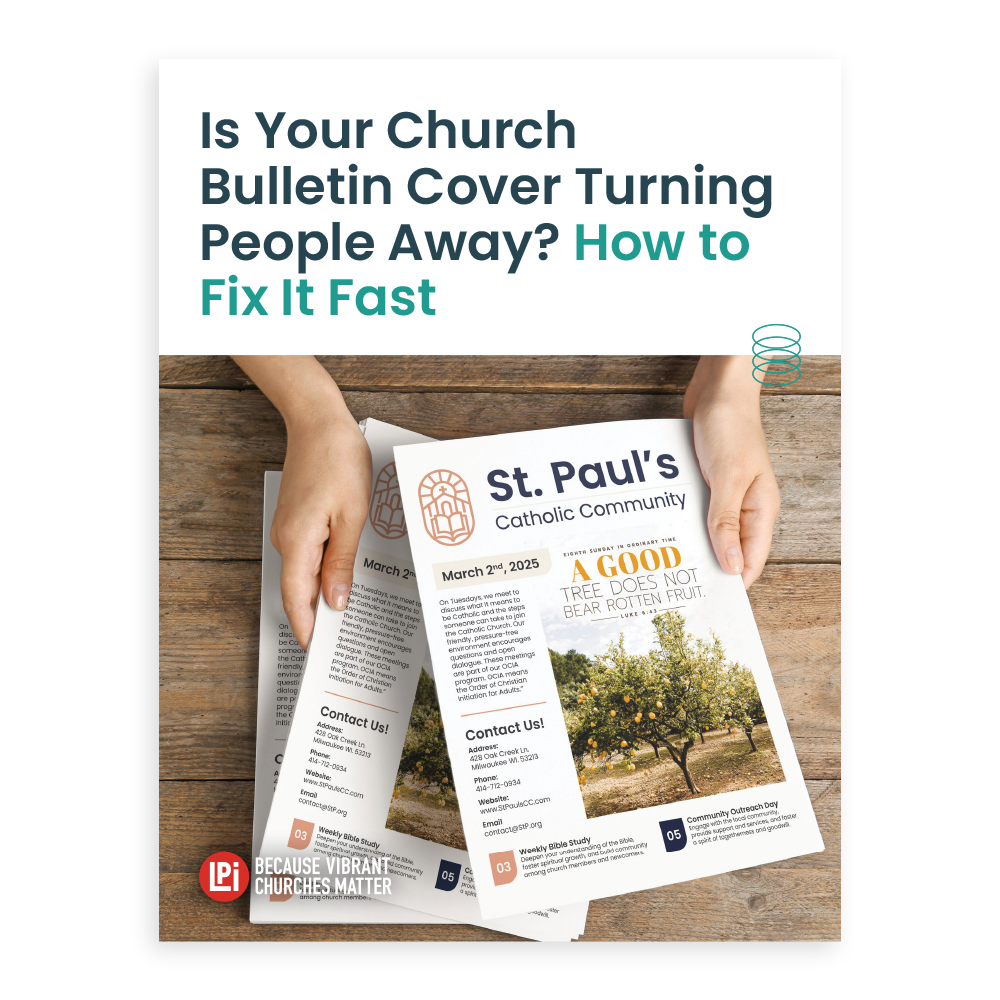 Brochure: Is Your Bulletin Cover Turning People Away?
