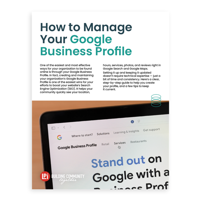 Brochure: How to Manage Your Google Business Profile