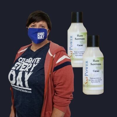 Combo 3 - 2 Blue Masks/2 Hand Sanitizer Combo 3 - 2 Blue Masks/2 Hand Sanitizer