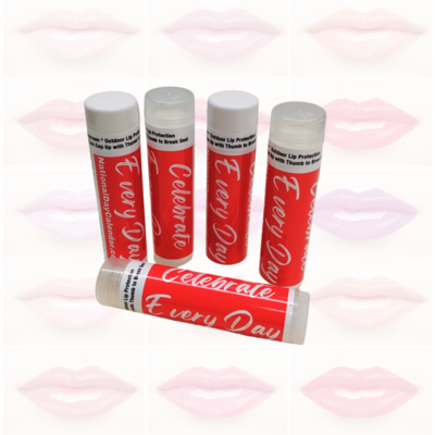 Lip Balm (SPF 15 )- 5 Pack / 5 Flavors
