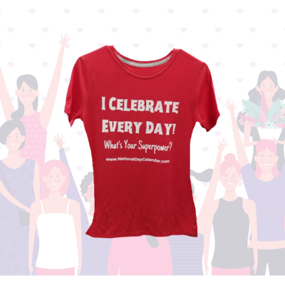 Women's Superpower T-Shirt - Red
