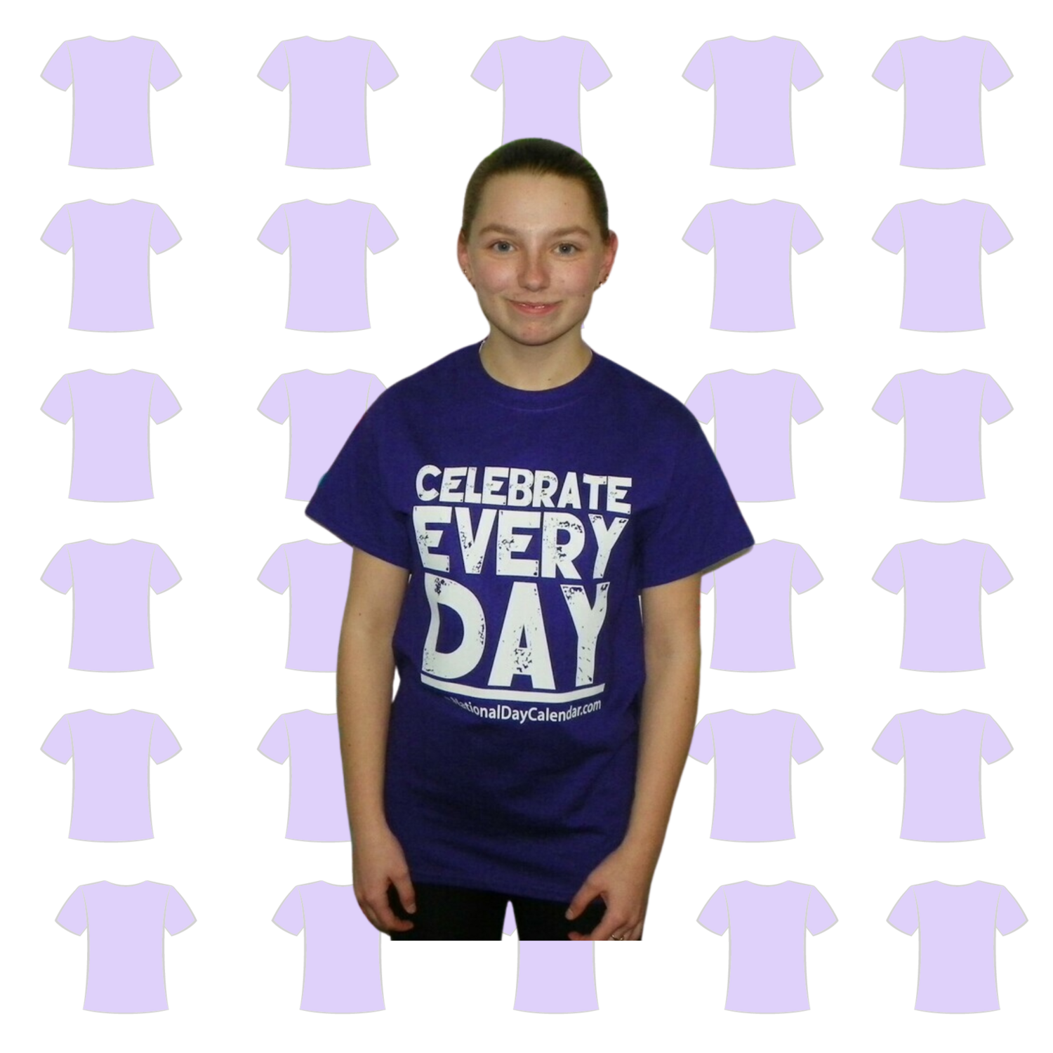 Purple Celebrate Every Day T-Shirt