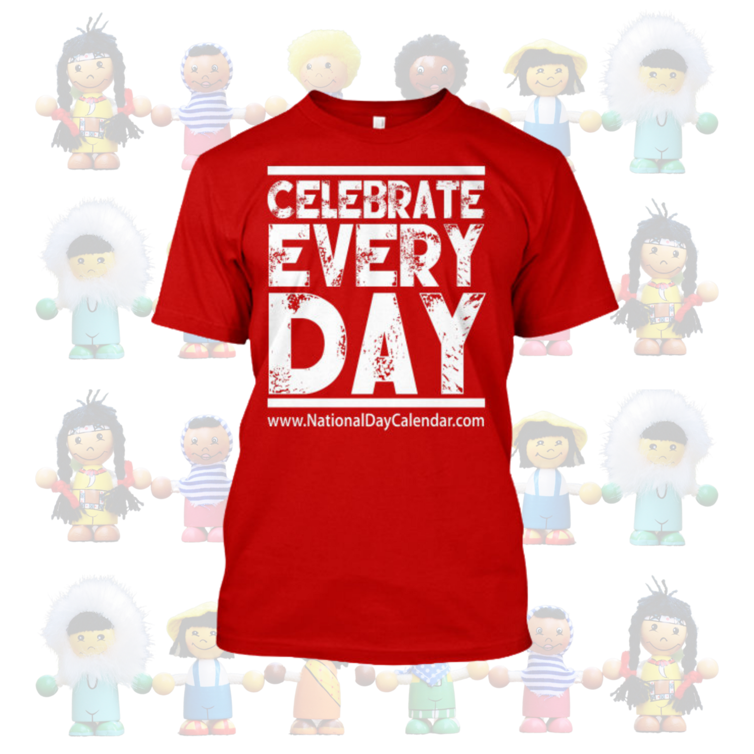Red Celebrate Every Day Youth T-Shirt