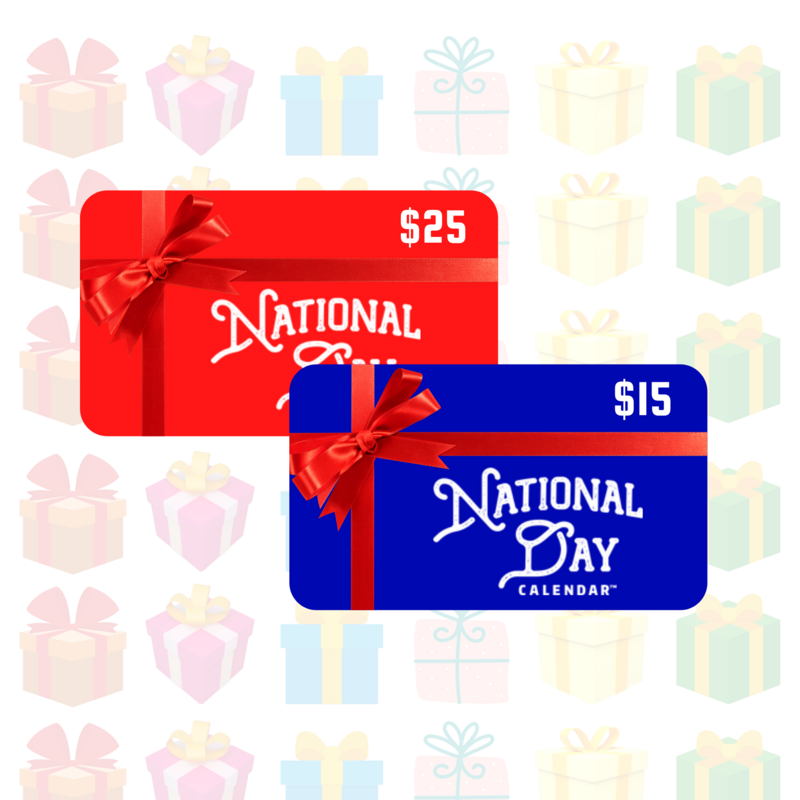 Give the Gift of Daily Celebration with Our National Day Calendar Digital Gift Card!
