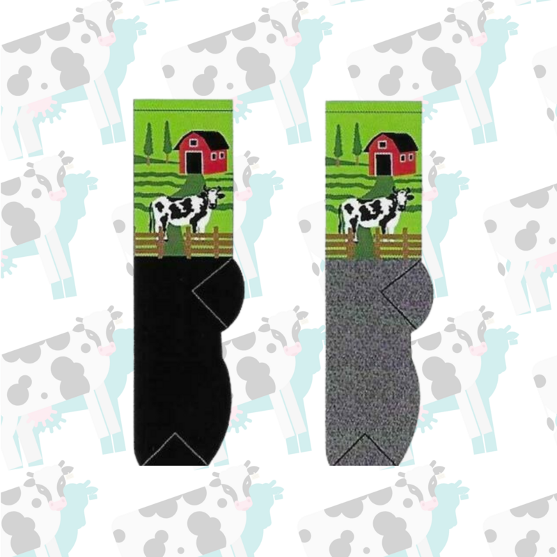 Women&#39;s Dairy Farm Crew Socks - 2 Colors