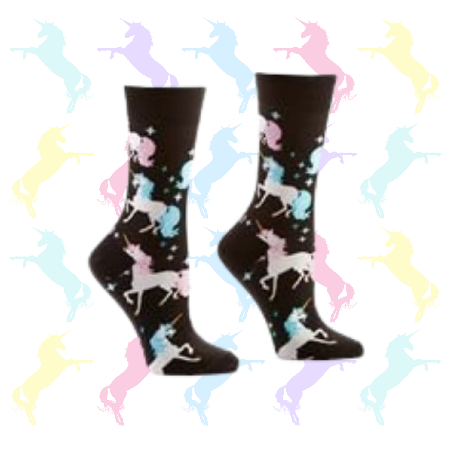 Women&#39;s Unicorn Crew Socks