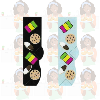 Women's Cookie Crew Socks - 2 Colors